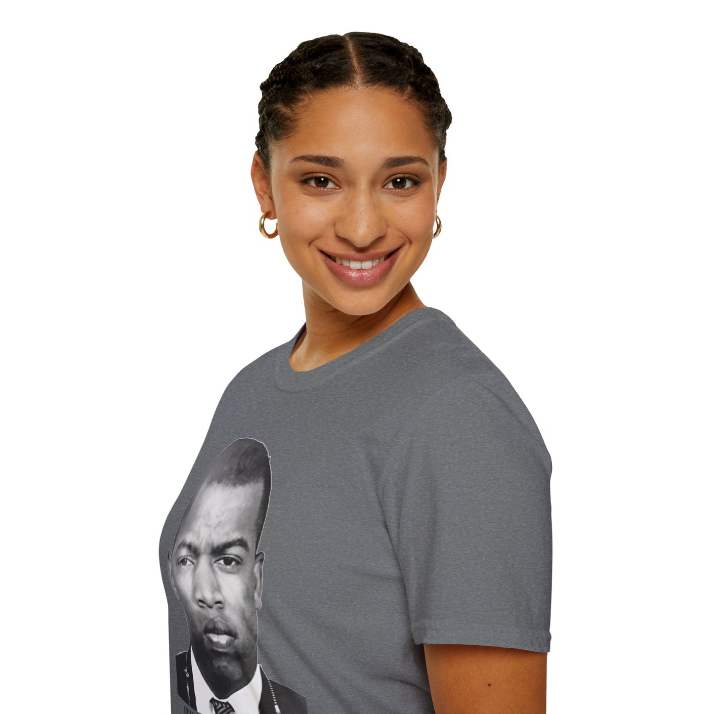 John Lewis Get in Good Trouble Legacy Shirt – Civil Rights Quote Tee – Graphite Heather
