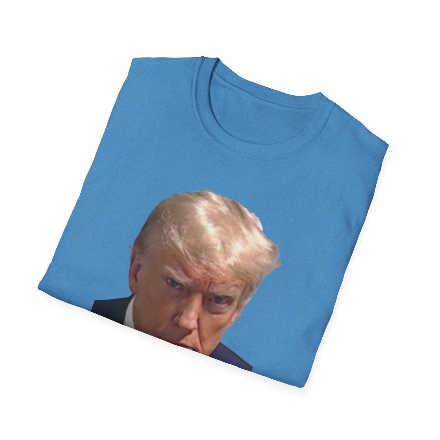 “Hoax” is Truth – Two-Sided Political Statement T-Shirt – Heather Sapphire